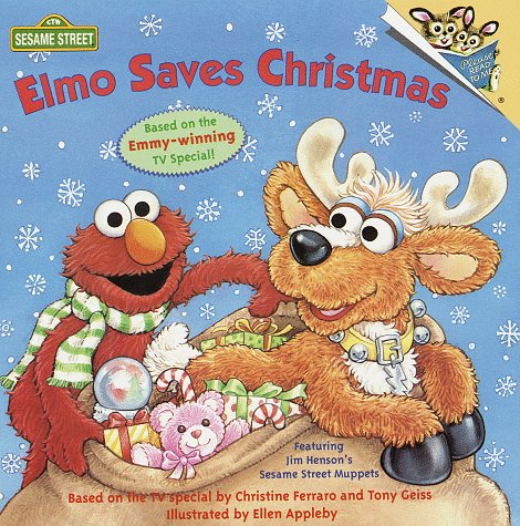 Elmo saves Christmas Cover