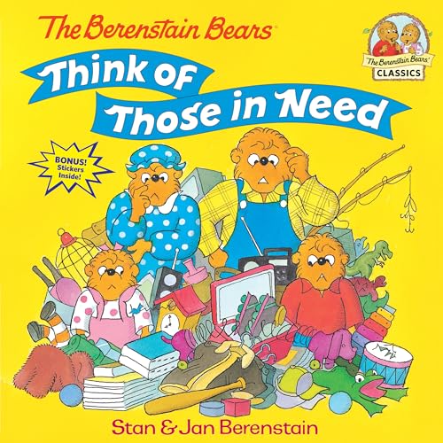 The Berenstain Bears think of those in need Cover