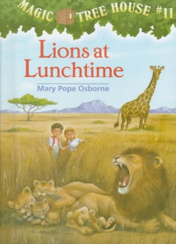 Lions at lunchtime Cover