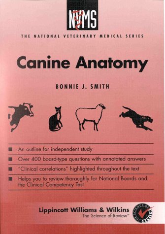 Canine anatomy Cover