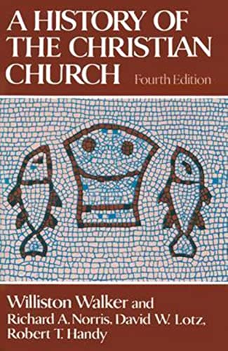 A history of the Christian church Cover