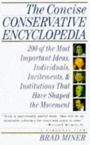 The concise conservative encyclopedia Cover