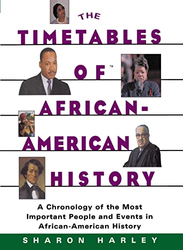 Timetables of African-American History Cover