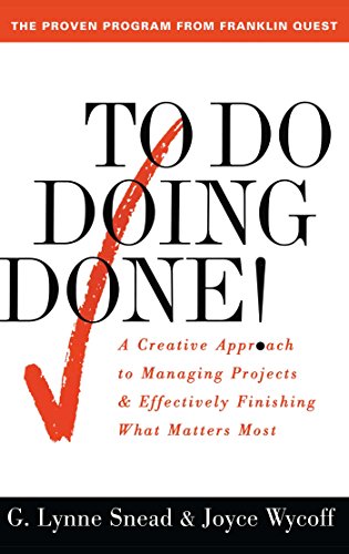 To do-- doing-- done! Cover