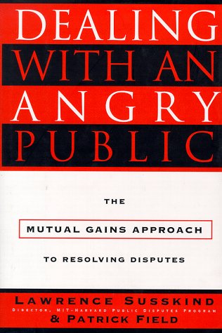 Dealing with an angry public Cover