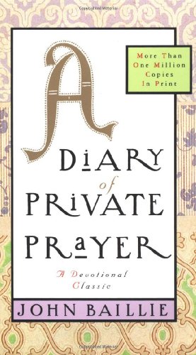 A Diary of Private Prayer Cover