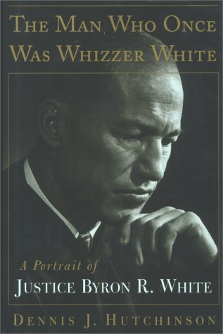 The  man who once was Whizzer White Cover