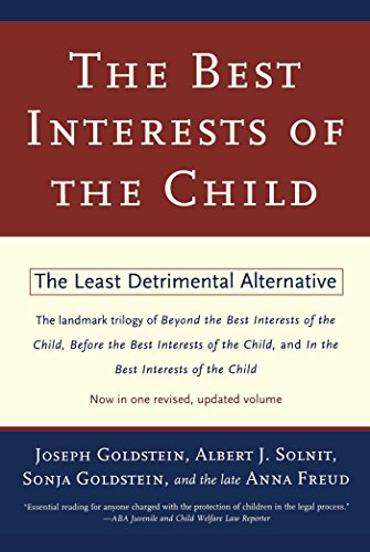 The best interests of the child Cover