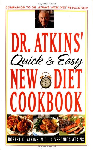 Dr. Atkins' quick and easy new diet cookbook Cover
