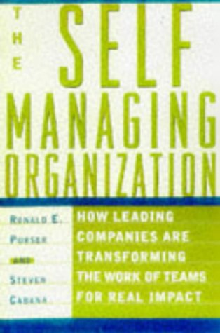 The self managing organization Cover