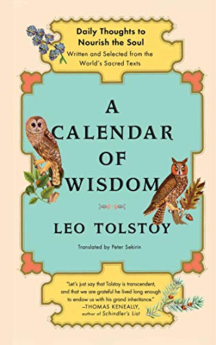 A calendar of wisdom Cover