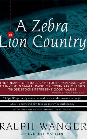 A zebra in lion country Cover