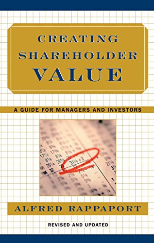 Creating shareholder value Cover