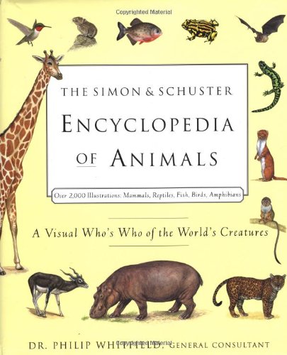 The Simon & Schuster encyclopedia of animals Cover