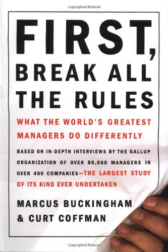 First, Break All the Rules Cover