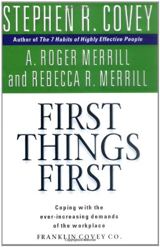 First Things First Cover