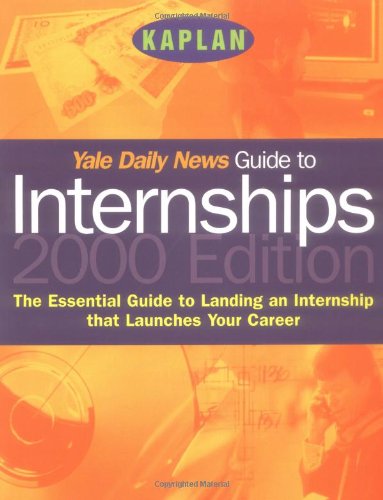 Yale Daily News Guide to Internships 2000 Cover