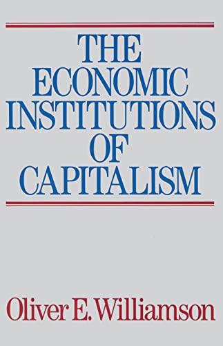 The Economic Institutions of Capitalism Cover