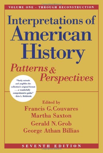Interpretations of American history Cover