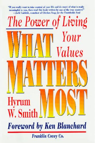 What Matters Most  Cover