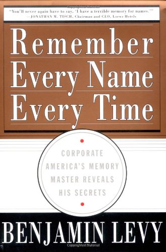 Remember Every Name Every Time Cover