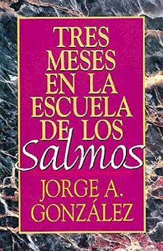 Tres meses en la escuela de los Salmos Cover