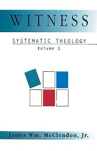 Systematic theology Cover