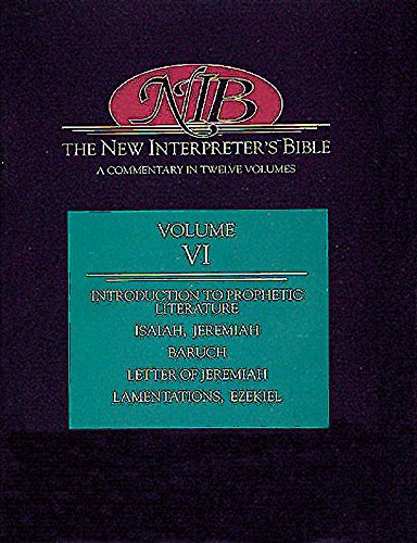 The New interpreter's Bible. Cover