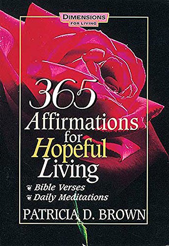 365 affirmations for hopeful living Cover