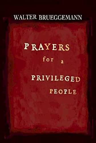 Prayers for a privileged people Cover