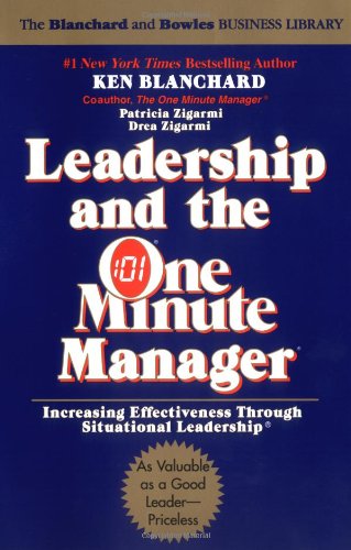 Leadership and the one miunute manager Cover