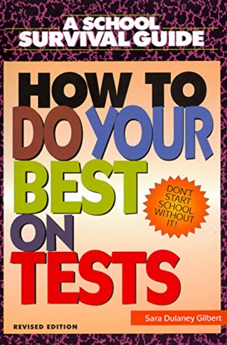 How to do your best on tests Cover