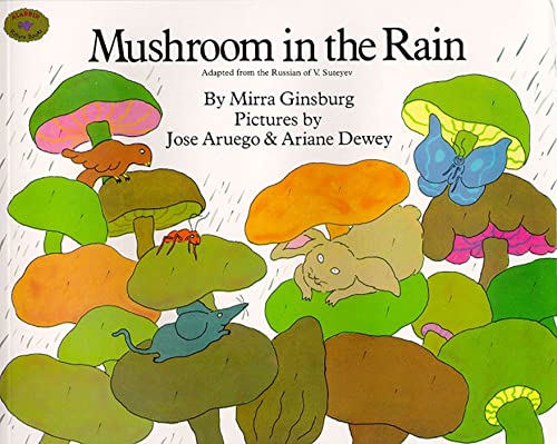 Mushroom in the rain Cover