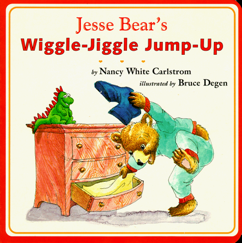 Jesse Bear's wiggle-jiggle jump-up Cover