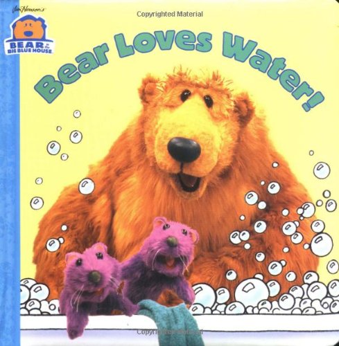 Bear Loves Water Poster