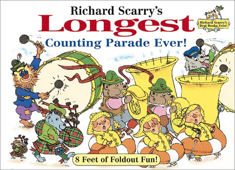 Richard Scarry's longest counting parade ever! Cover