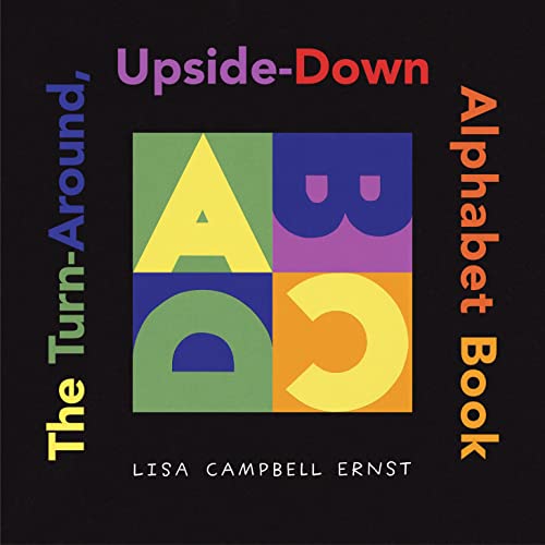 The turn-around upside-down alphabet book Cover