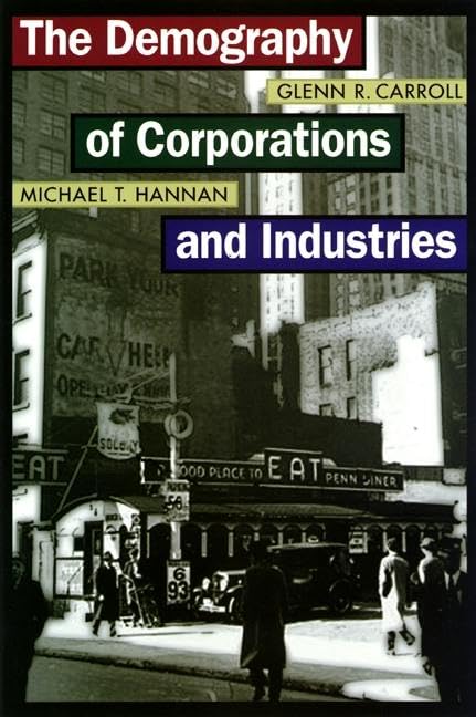 The demography of corporations and industries Cover