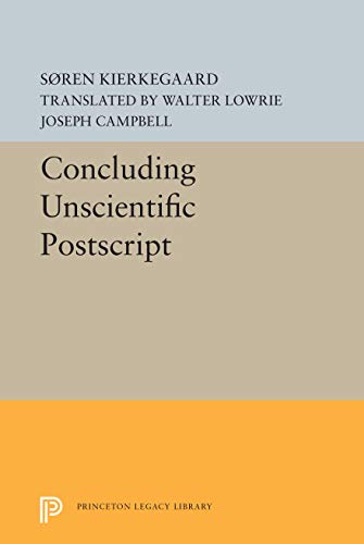 Kierkegaard's Concluding unscientific postscript Cover