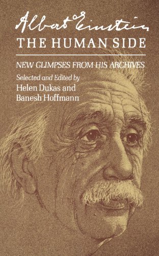 Albert Einstein, the Human Side Cover