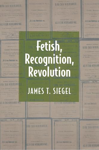 Fetish, recognition, revolution Cover
