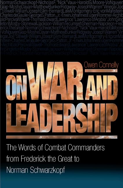 On war and leadership Cover