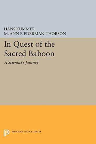In quest of the sacred baboon Cover
