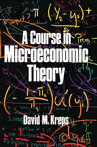 A course in microeconomic theory Cover