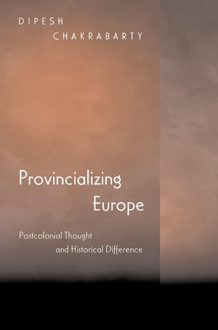 Provincializing Europe Cover