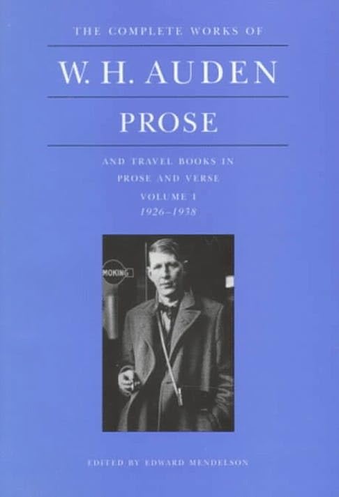 The Complete Works of W. H. Auden Cover