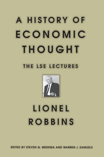 A History of Economic Thought Cover