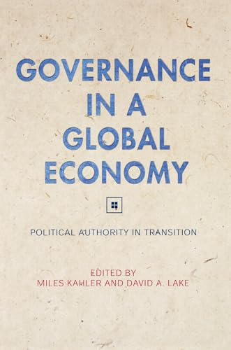 Governance in a global economy Cover
