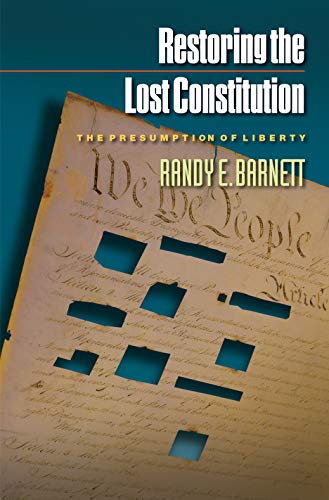 Restoring the lost constitution Cover