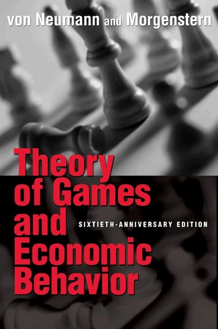 Theory of games and economic behavior Cover